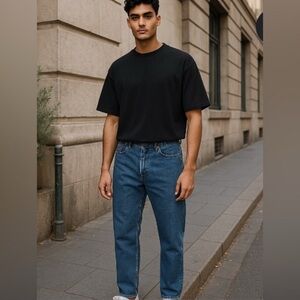 Wrangler Men's Straight Blue Jeans